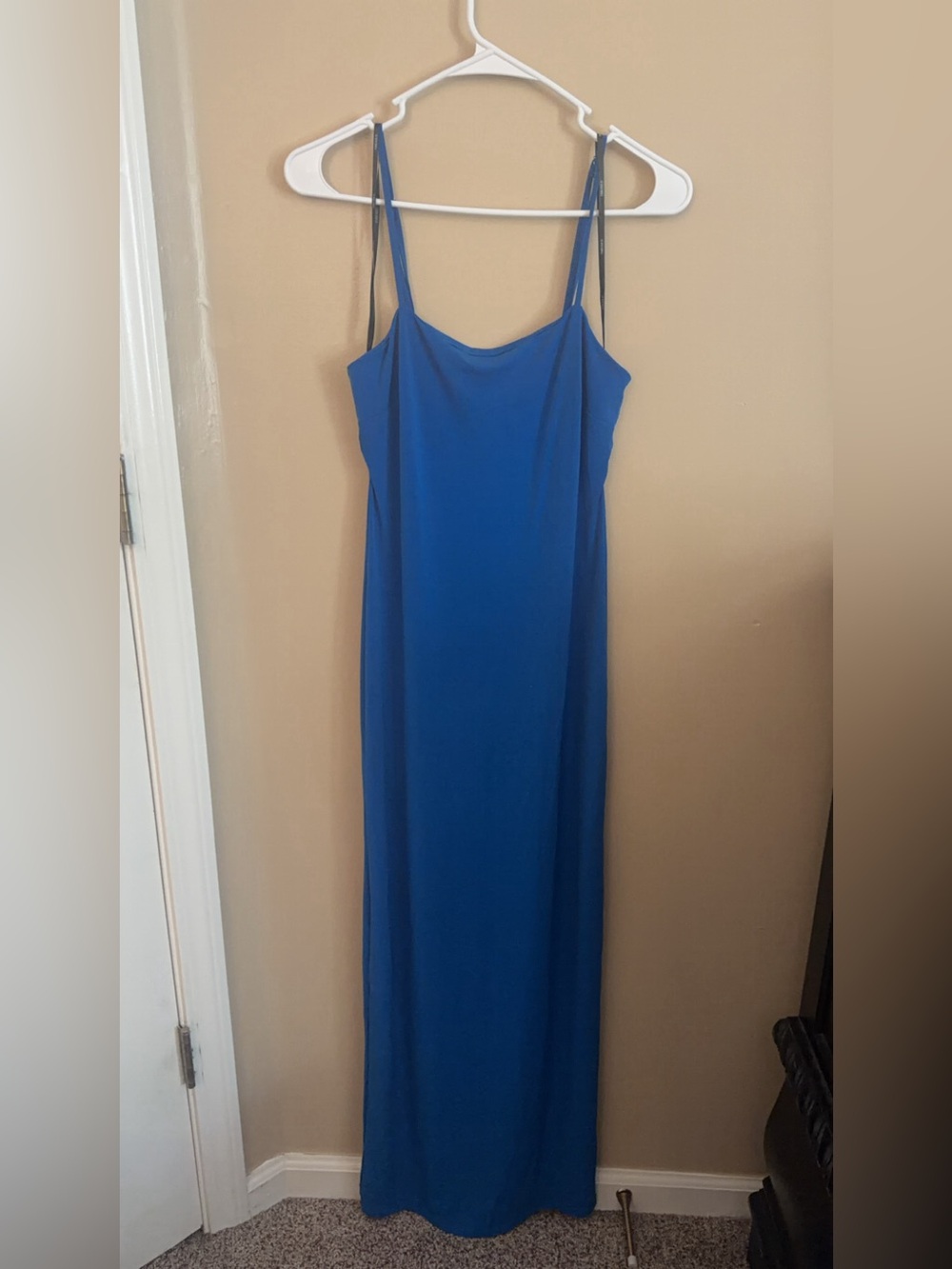 Forever 21 Royal Blue Slip Maxi Dress